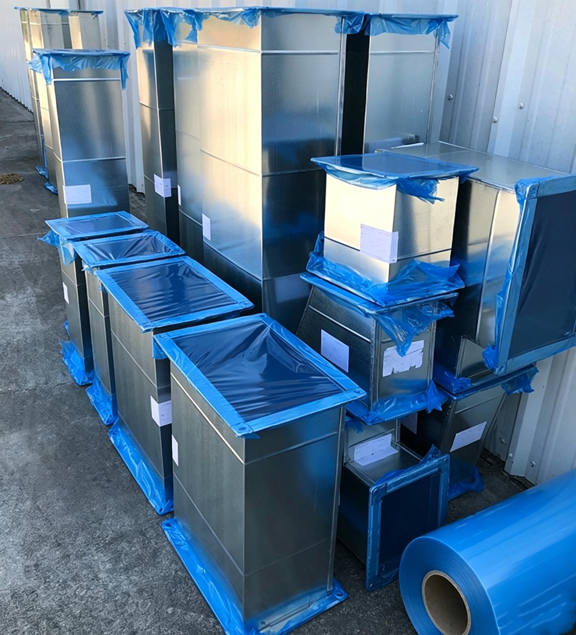 How a Custom HVAC Duct Protection Film Manufacturer Ensures Long-Lasting Ductwork