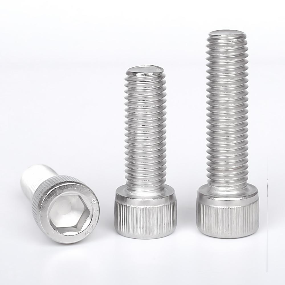 Stainless Steel Hex Socket Cap Screw Factory Produces High-Quality Fasteners for Industrial Use